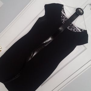 Tahari black dress